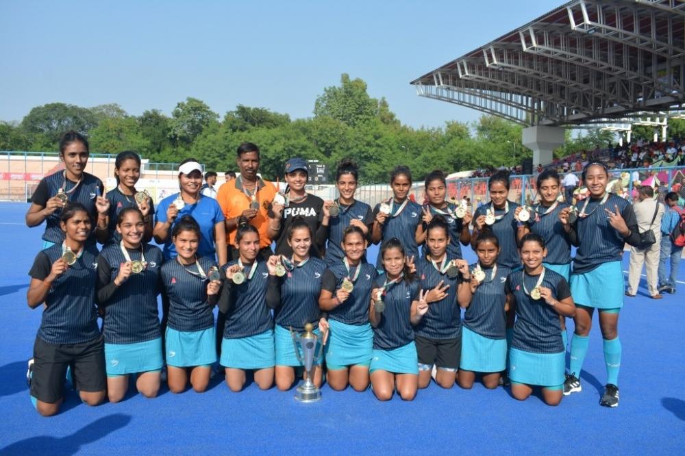 The Weekend Leader - Hockey Madhya Pradesh win Senior Women's National Championship